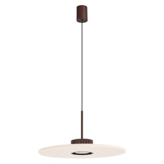 Sollux Lighting Lampa wisząca OVO 1 brązowa/beżowa filc Gx53