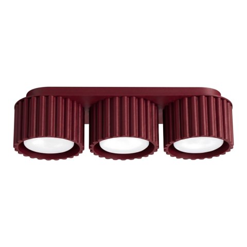 Sollux Lighting Plafon AURA 3 burgund Gx53