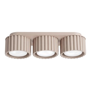 Sollux Lighting Plafon AURA 3 taupe Gx53