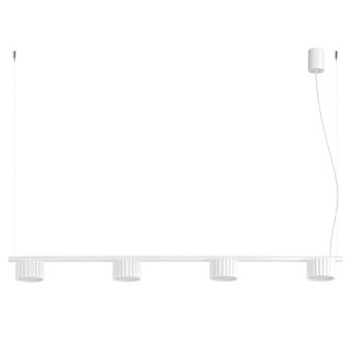 Sollux Lighting Żyrandol AURA 4 biała Gx53