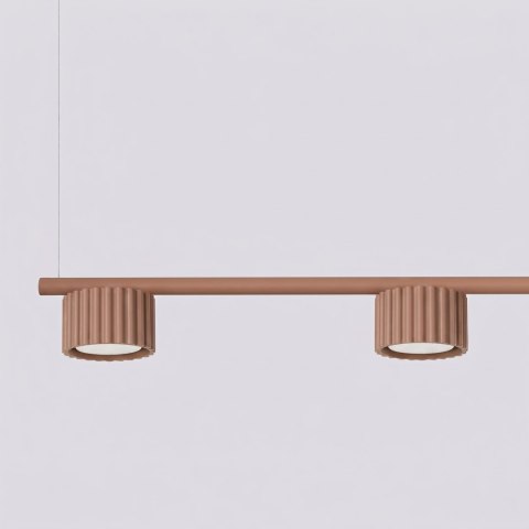 Sollux Lighting Żyrandol AURA 4 mocca Gx53