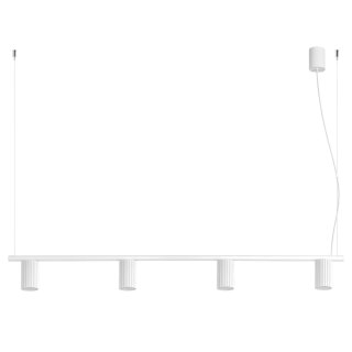 Sollux Lighting Żyrandol KARBON 4 biała