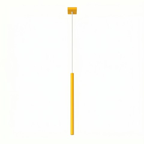 Sollux Lighting Lampa wisząca PASTELO 1 żółta