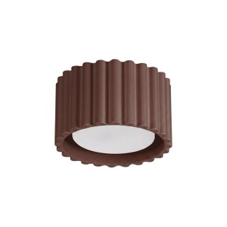 Sollux Lighting Plafon AURA 1 brązowy Gx53