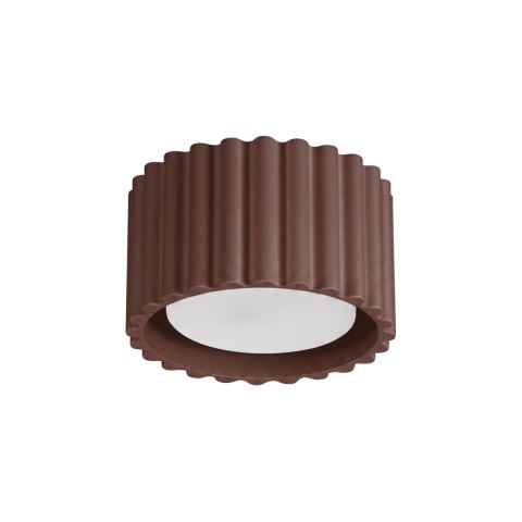 Sollux Lighting Plafon AURA 1 brązowy Gx53