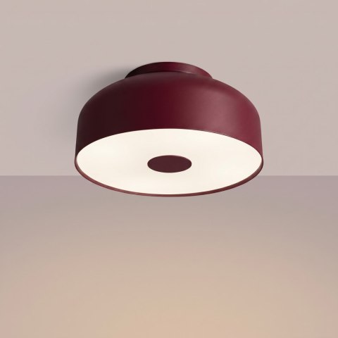 Sollux Lighting Plafon OMIQ burgund