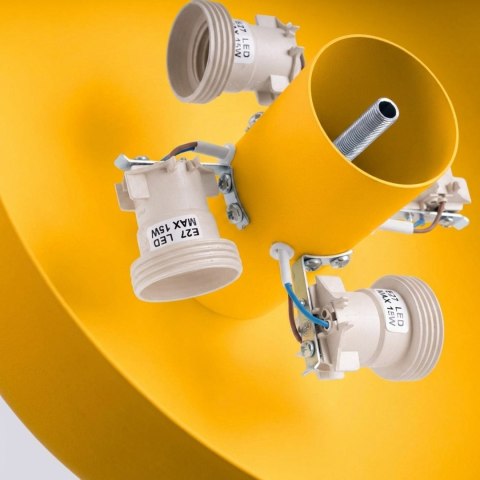Sollux Lighting Plafon OMIQ żółty