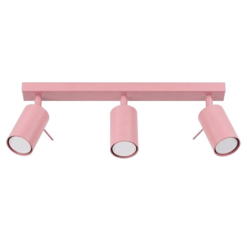Sollux Lighting Plafon RING 3L różowy