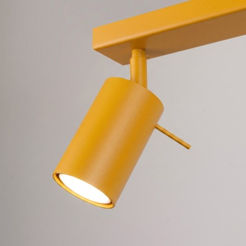 Sollux Lighting Plafon RING 3L żółty