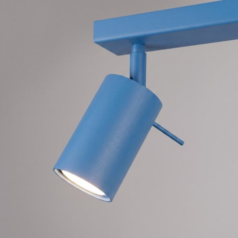 Sollux Lighting Plafon RING 4L błękitny