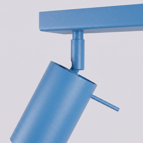 Sollux Lighting Plafon RING 6L błękitny