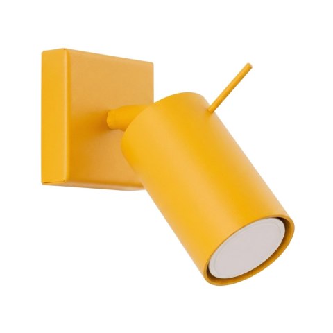 Sollux Lighting Kinkiet RING żółty