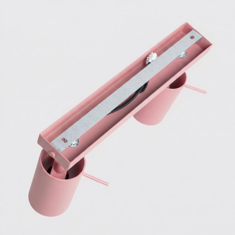 Sollux Lighting Plafon RING 2 różowy