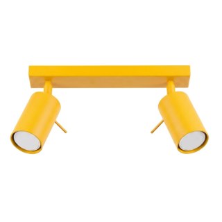 Sollux Lighting Plafon RING 2 żółty