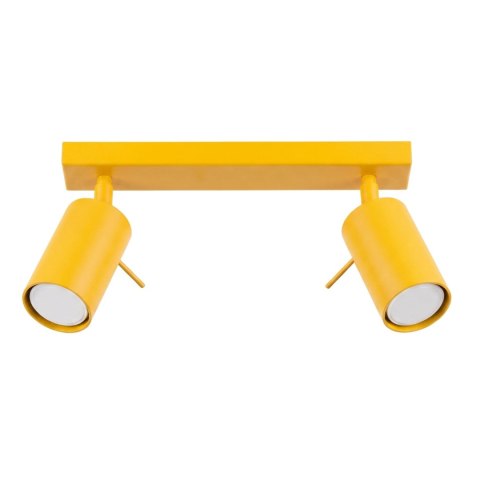 Sollux Lighting Plafon RING 2 żółty