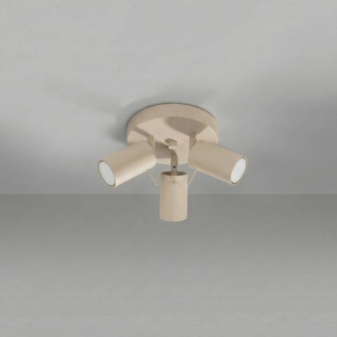 Sollux Lighting Plafon RING 3P taupe