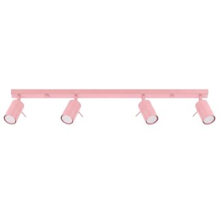 Sollux Lighting Plafon RING 4L różowy