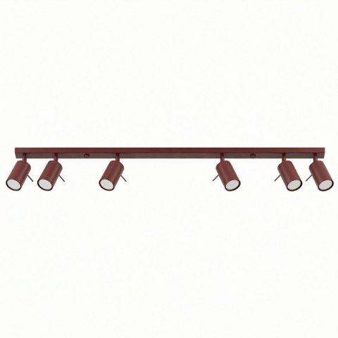 Sollux Lighting Plafon RING 6L burgund