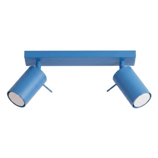 Sollux Lighting Plafon RING 2 błękitny