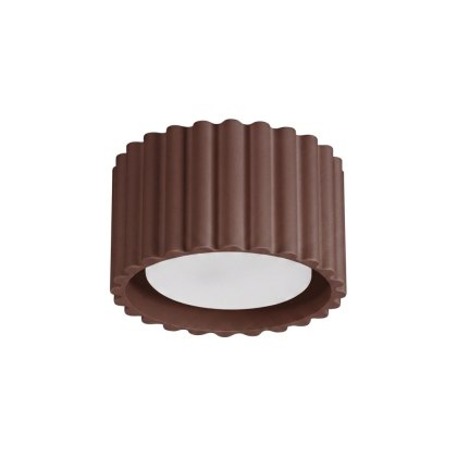 Sollux Lighting Plafon AURA 1 brązowy Gx53