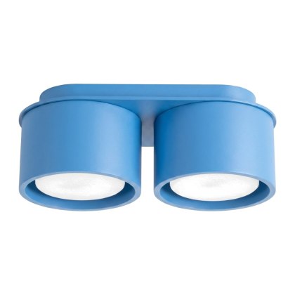 Sollux Lighting Plafon MODO 2 błękitny Gx53