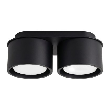 Sollux Lighting Plafon MODO 2 czarny Gx53