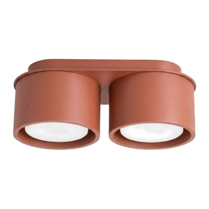 Sollux Lighting Plafon MODO 2 ochra czerwona Gx53