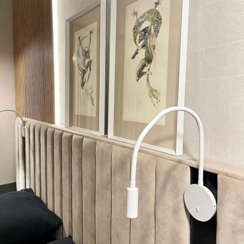 Light Prestige Kinkiet na elastycznym wysięgniku Senise biały LED 3000K