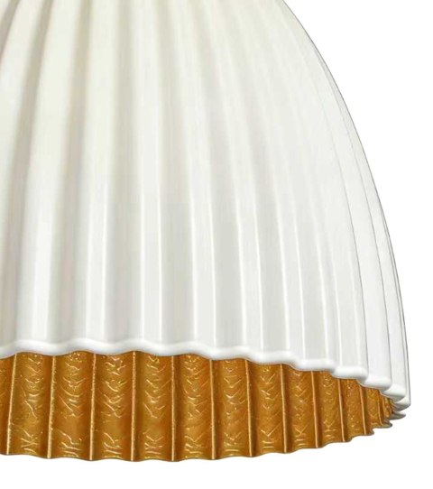 Light Prestige Lampa wisząca Elva 50 cm biały