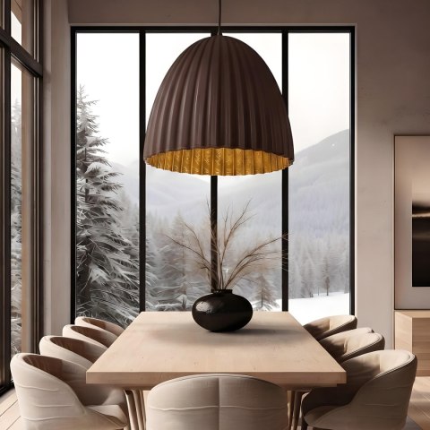 Light Prestige Lampa wisząca Elva 50 cm coffee