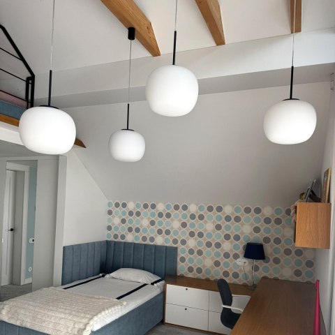 Light Prestige Lampa wisząca Jukon biała 1xE27