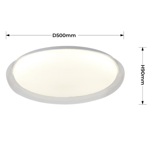 Light Prestige Plafon Trego 50 cm biały LED CCT