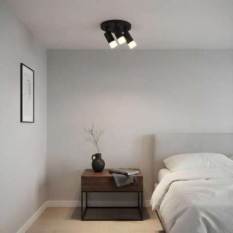 Light Prestige Sonaya plafon 3 czarny