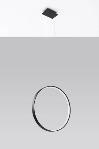 Sollux Lampa wisząca RIO 55 czarny LED 3000K