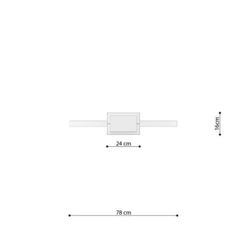 Lampa wisząca RIO 78 czarny LED 3000K