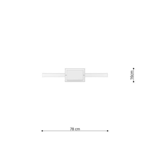 Lampa wisząca RIO 78 złota LED 4000K