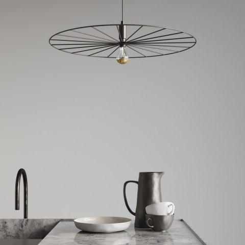 Sollux Lampa wisząca SIRKEL 30 czarny