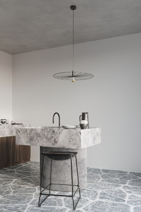 Sollux Lampa wisząca SIRKEL 60 czarny