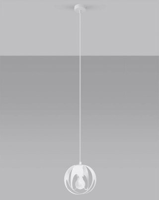 Sollux Lampa wisząca TULOS 1 biała