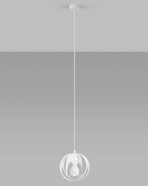 Sollux Lampa wisząca TULOS 1 biała