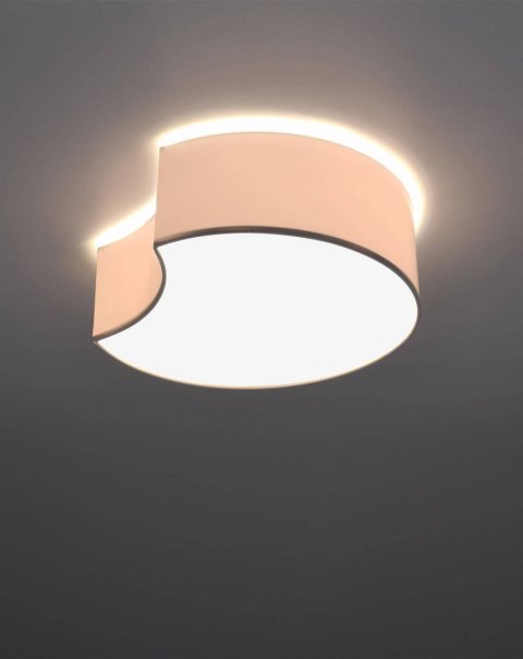 Sollux Lampa Plafon CIRCLE 1 biały