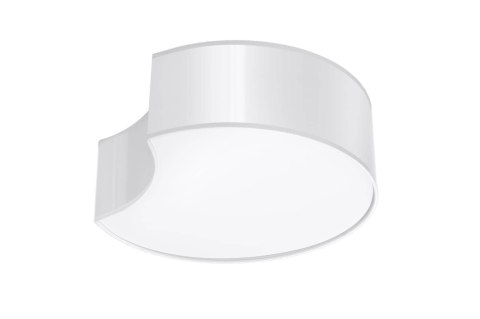 Sollux Lampa Plafon CIRCLE 1 biały