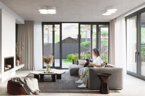 Sollux Lampa Plafon CIRCLE 3B biały