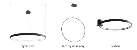 Sollux Lampa Plafon RIO 110 biały LED 4000K