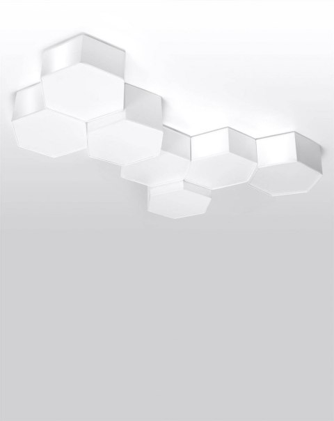Sollux Lampa Plafon SUNDE 11 biały