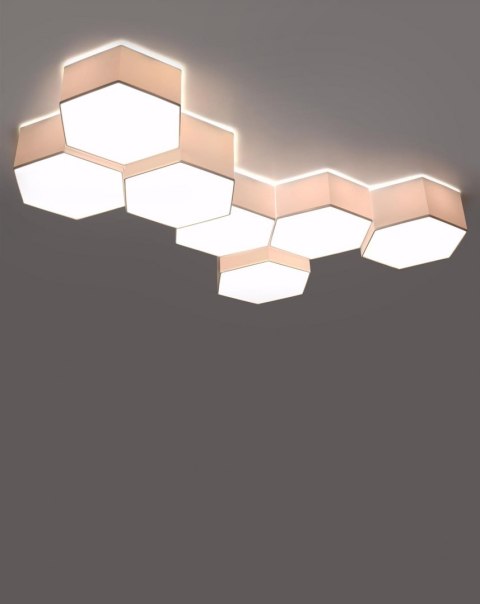 Sollux Lampa Plafon SUNDE 11 biały