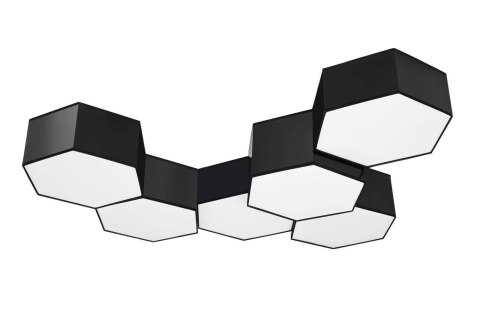 Sollux Lampa Plafon SUNDE 15 czarny