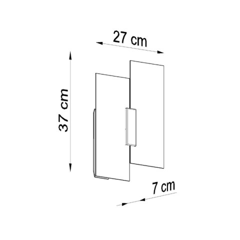 Sollux Lighting Kinkiet FABIANO