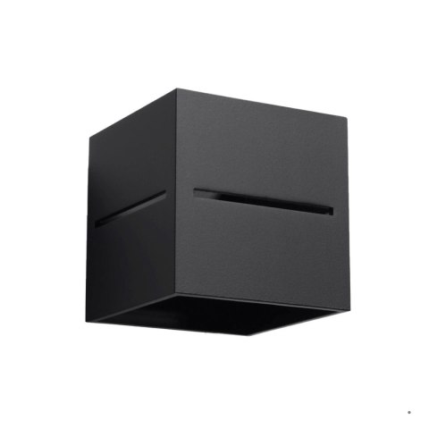 Sollux Lighting Kinkiet LOBO czarny