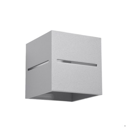Sollux Lighting Kinkiet LOBO szary